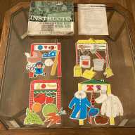 Similar Item 1 - Vintage Classroom Home School Teacher Flannel Board Classification Instructo 1968