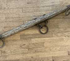 Antique Barn Decor Rustic Western Farmhouse Wall Hanging Old Wood Iron 39In Single Tree 3of8