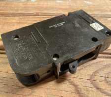 One Vintage Heinemann Electrical Switch 25A 120V 60Hz Industrial Scrap Steampunk Art Supply or Use