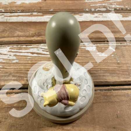 Vintage Winnie The Pooh Cookie Stamp Press Brown Bag Cookie Art 1996 Disney AS IS