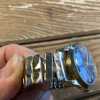 Vintage Men's Wrist Watch Rolls-Royce Electra Goldtone Stretch Band Swiss Made For Repair - Pic4