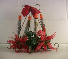 Vintage Christmas Decor Vintage Christmas Light Retro Christmas Decor 4-Candle