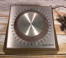 Vintage TV Antenna Rotator Control Box Channel Master 9512C 1965 - Needs Repair--does not stop